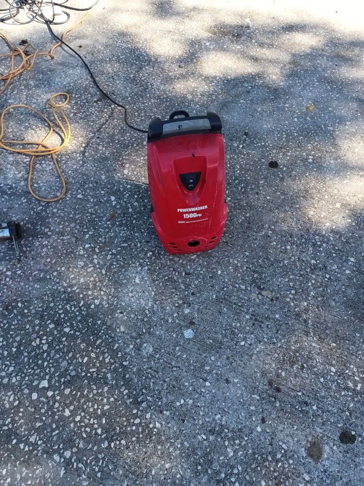 Power washer 1500 Psi