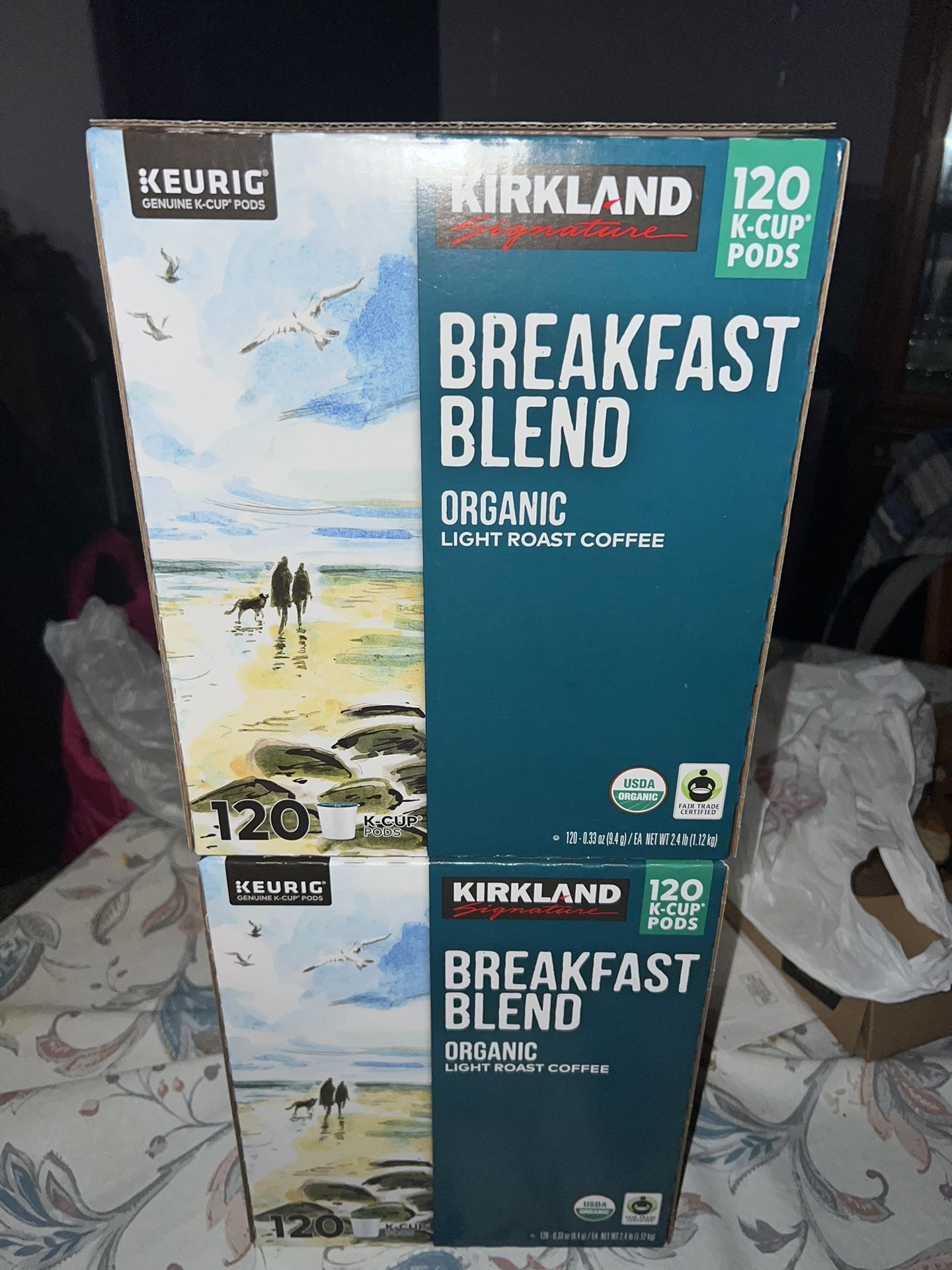 Kirkland k-cups (New And Unopened) Breakfast Blend 