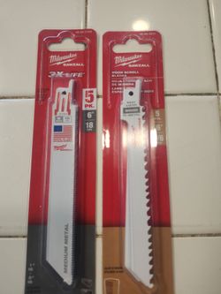 Sawzall blades