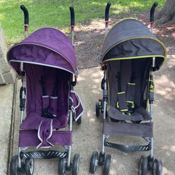 Baby R’us Strollers $40 Each $70 Both 