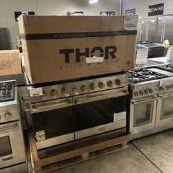 Thor 48’ Gas Stove - 48’ Hood Range 