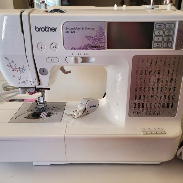 Brother SE-400 Computerized Sewing & Embroidery Machine