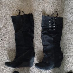 Swade Dress Lace Boots 