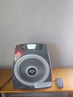 Vornado whole room heater and fan.