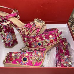 Chinese Style Vintage Heels 💖