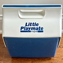 Igloo Little Playmate Cooler-Blue and White. Used in great condition! 