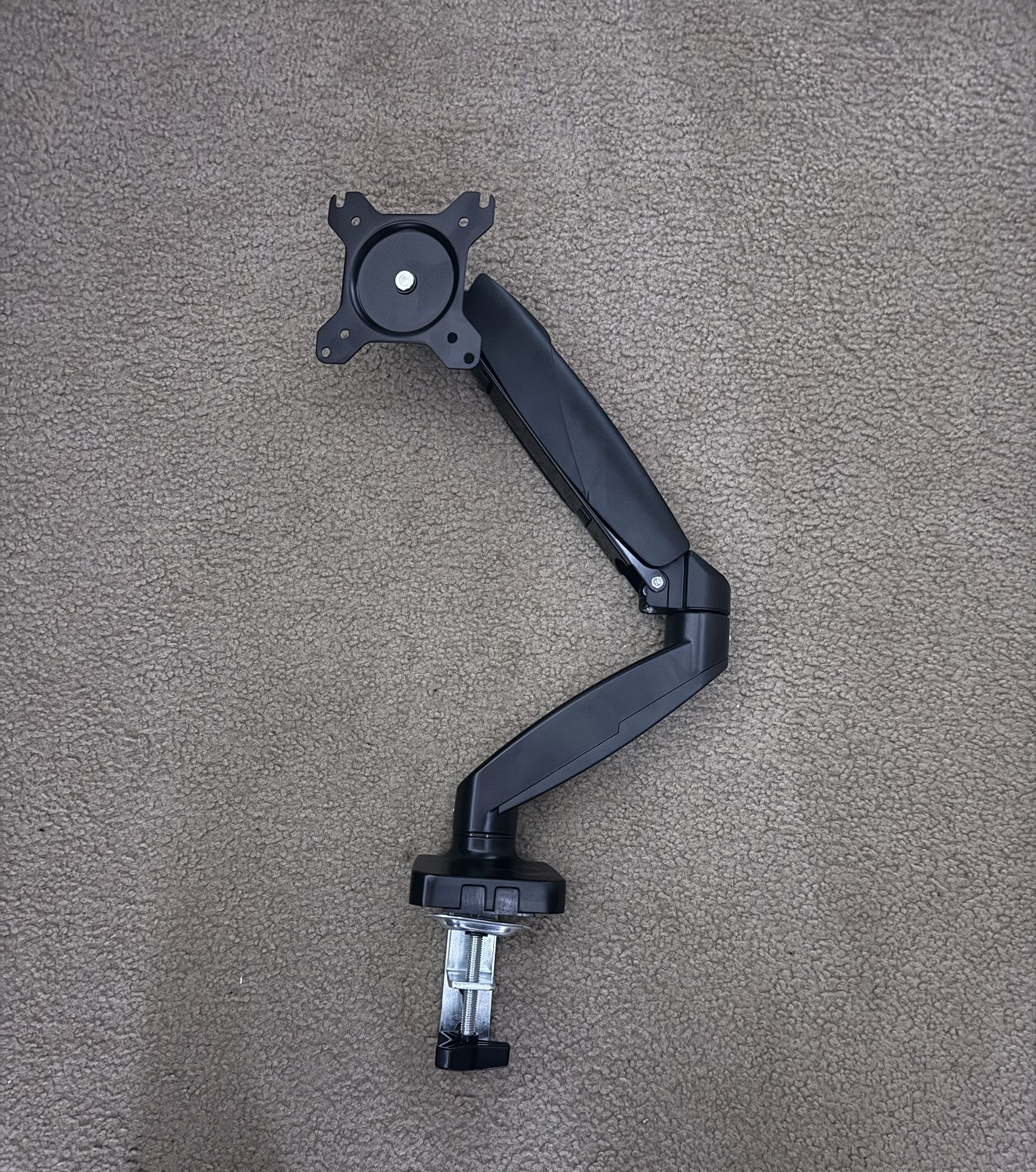 Adjustable Single Arm Monitor Desk Clamp