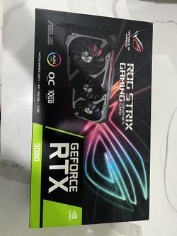 NVIDIA ASUS ROG Strix GAMING GeForce 3080 10G OC Graphics Card