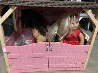 OG Doll Horse And Stable Set Includes Extras