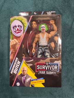 WWE Elite Collection Bushwhacker Buth Doink Action Figure