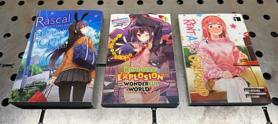 Manga  Lot of 3 Books