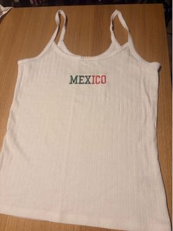 Mexico embroidered tank