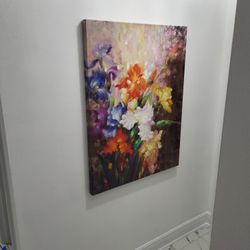 Floral Canvas Painting