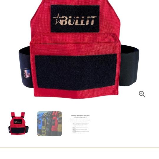 Bullit Weighted Vest CrossFit 14lbs
