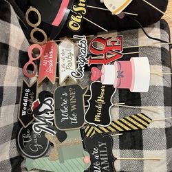 Wedding Photo Booth Props 
