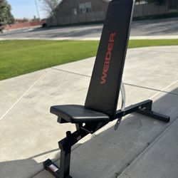 Weider Legacy Adjustable Bench 14 Positions 410 Weight Limit 