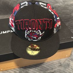 Toronto Raptors Fitted 7 5/8