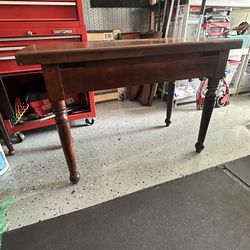 Vintage wood table