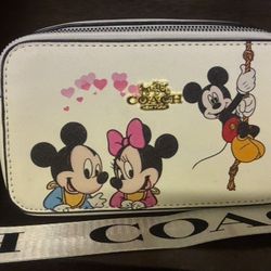 Coach White Mickey Mouse Purse 👛 