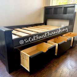New Twin Bed With Drawers 