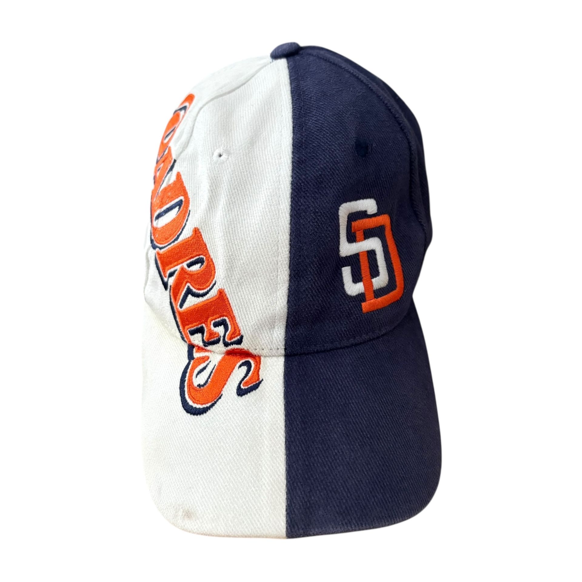 San Diego Padres Adjustable Vintage Retro Hat Cap Navy White General Merchandise