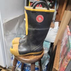 Mens Fire Fighting Boots