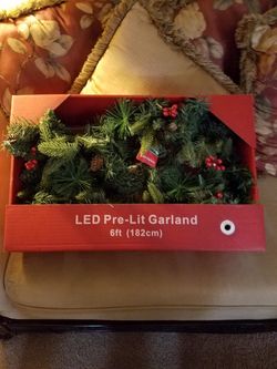 LED xmas garland