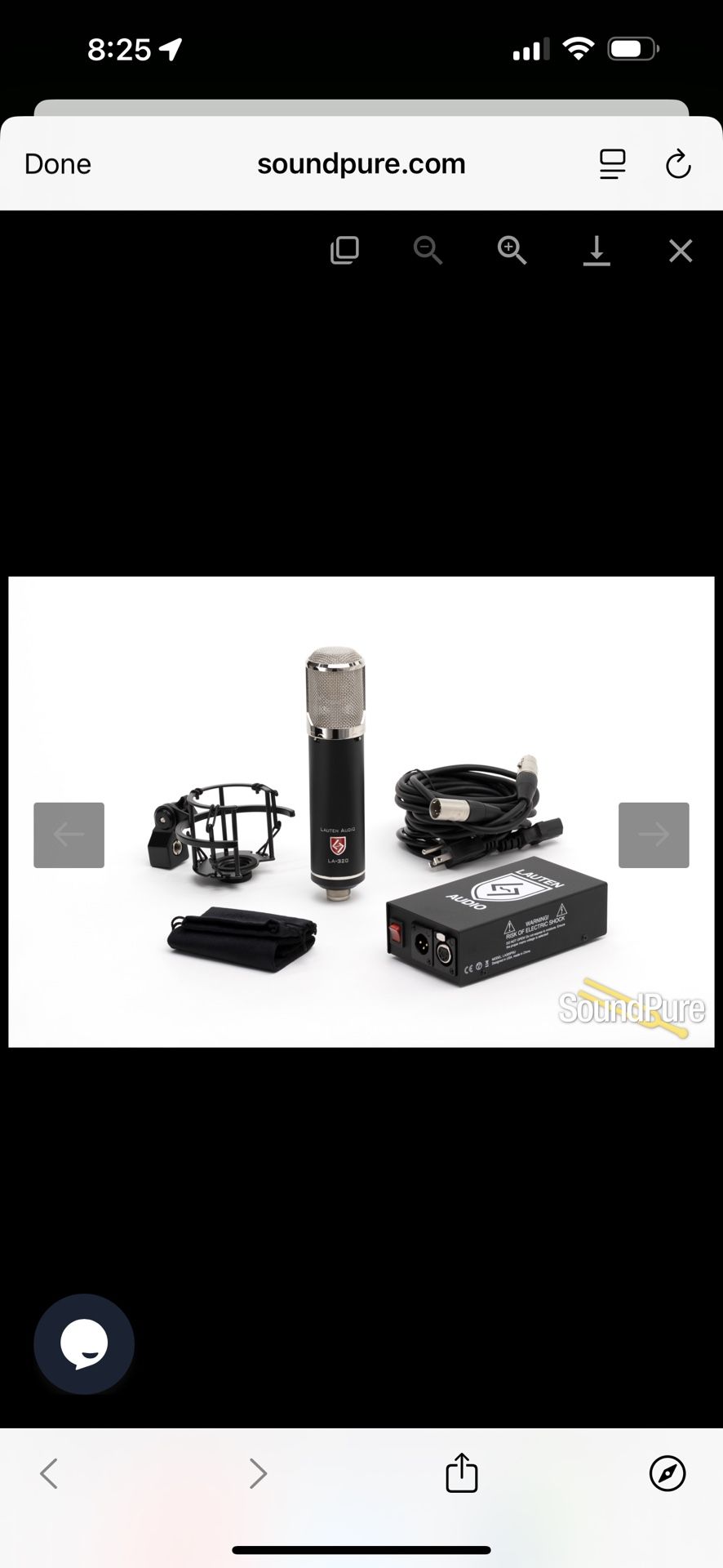 Brand New Lauten Audio LA-320 Tube Condenser Microphone (Never Used, Full Kit)