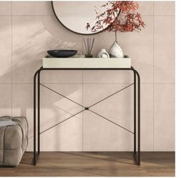 Modern Console Table with Metal Frame