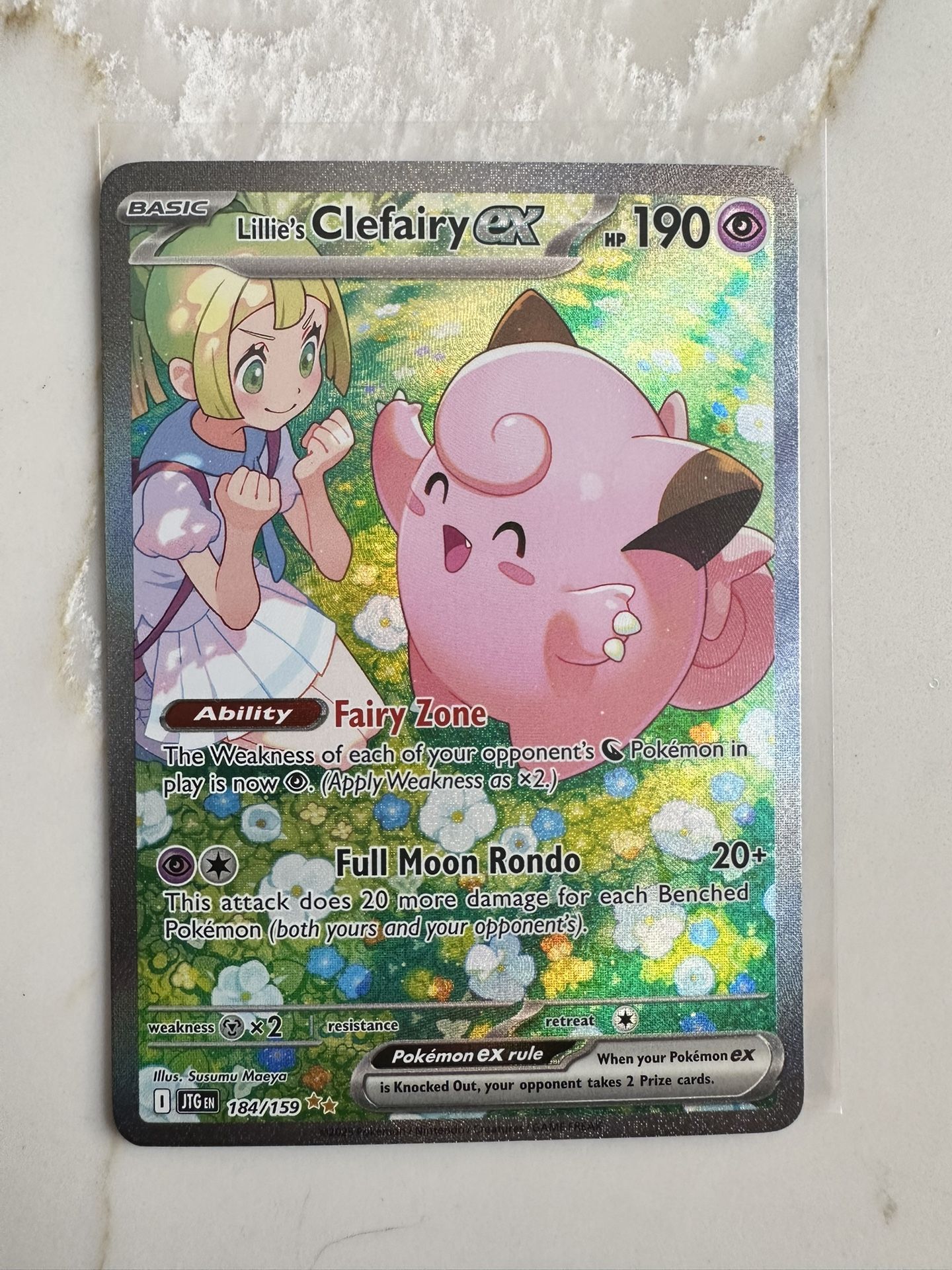 Lillies’s Clefairy EX 184/159