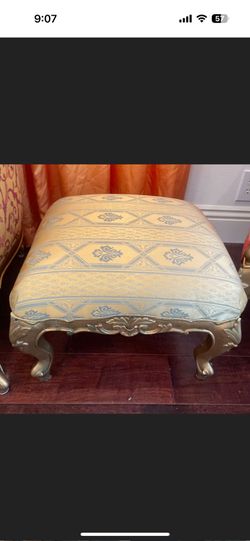 French Louis XV Provincial style footstool