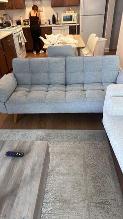 Gray sofa