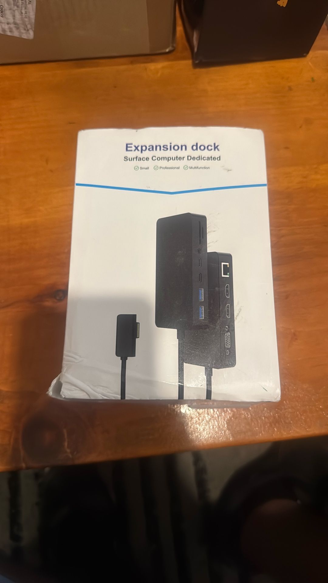 Surface Docking Station 12-in-1, Triple Display 4K@60Hz Dock with HDMI, DP, USB-C, 4-Screen Support, 4 USB Ports, SD/TF, Audio for Surface Pro 11/10/9