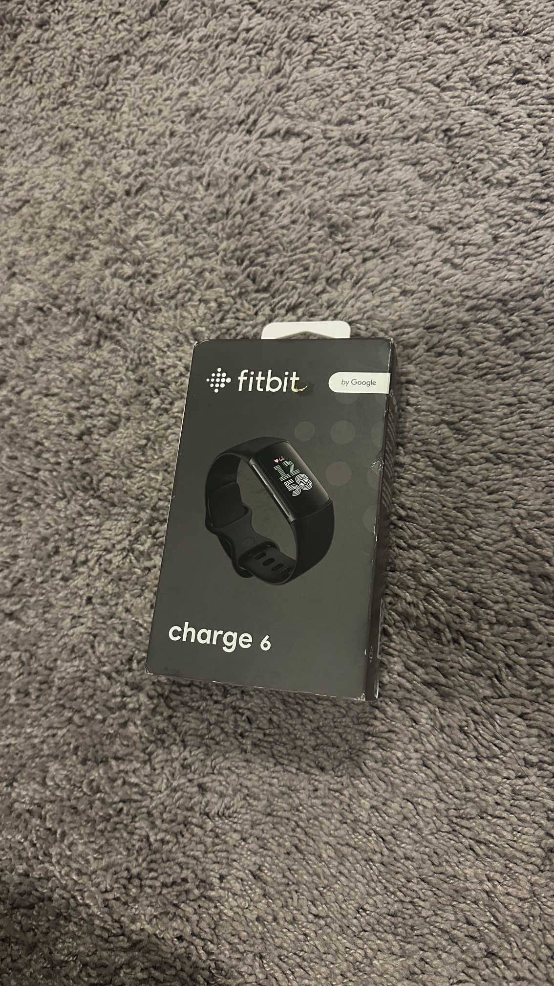 Fitbit Charge 6 Black Smart Watch