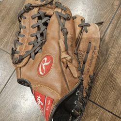 Rawlings Leather Baseball Glove 