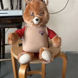 Original Teddy Ruxpin With 3 Books And Sound Player 