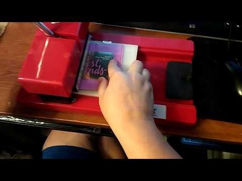 Original Sizzix Die Cut Machine