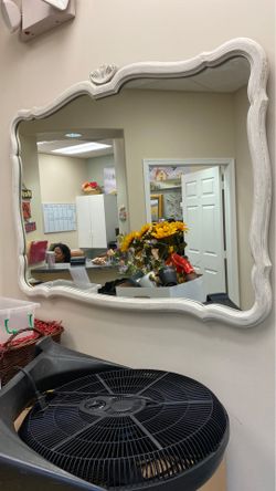 Large Victorian mirror