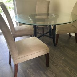 4 Chair Dining Table 