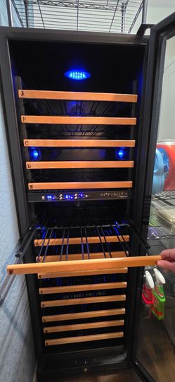 170 bottle nfinity wine cooler