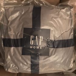 LOT OF 2 BRAND NEW ORGANIC GREY COTTON THROW PILLOWS 