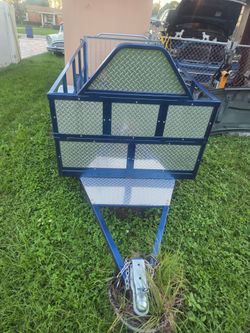 Brand new 4x8 utility trailer