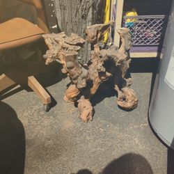 Tree Trunk Table Base Burlwood