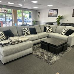 Gray Sofa Sectional 🇺🇸 American Made 🇺🇸