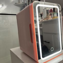 Pink Mini Fridge 