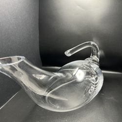 VTG Reidel Crystal Duck Aeration Decanter-Marked-Austrian
