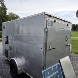 2024 6 X 12 Utility Trailer RV Conversion 