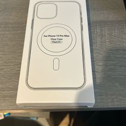 iPhone 15 Pro Max Clear Magsafe Case