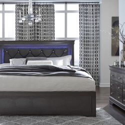 Metallic Bedroom Set