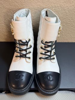 Chanel Combat Boots